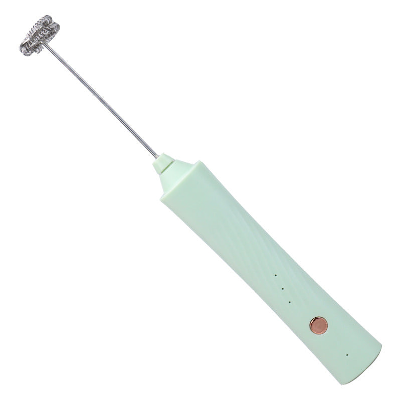 Automatic Stainless Steel Milk Frother Handheld Mixer